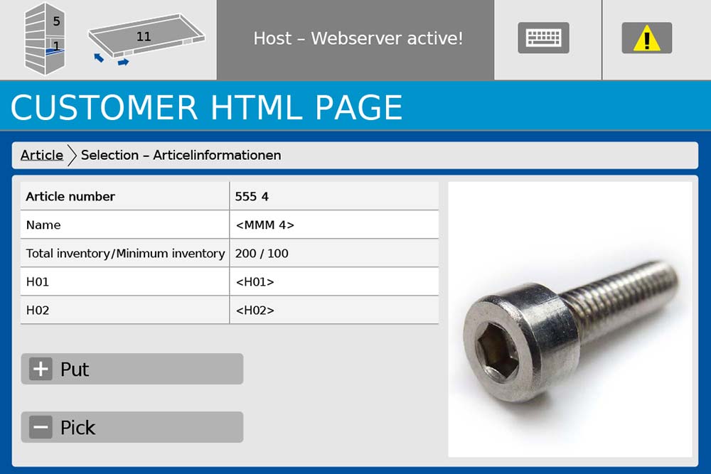 Host-Web operating mode